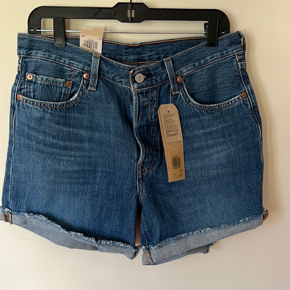 Levi 501 Denim Shorts NWT